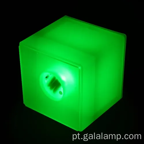 Balde de gelo luminoso moderno para bebidas